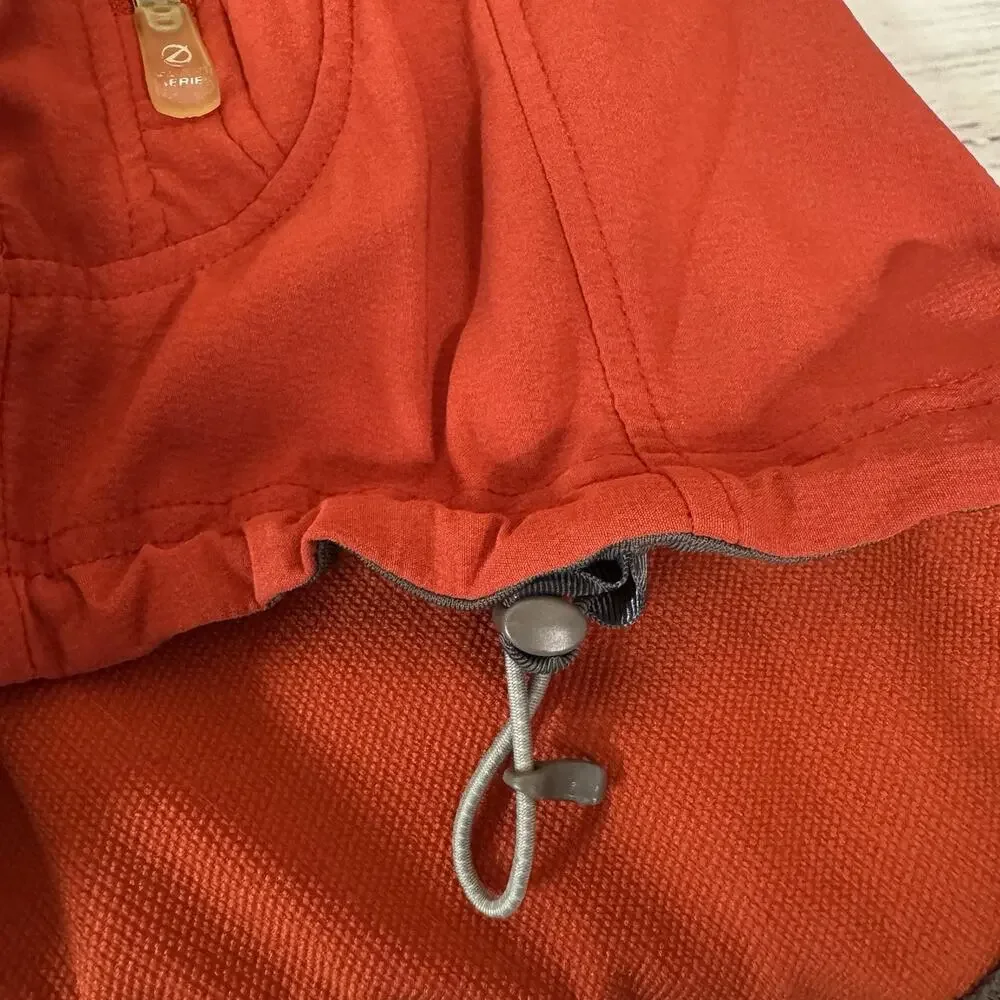 The North Face Flight Series Jacket Men's Size Small Orange Lightweight Full Zip